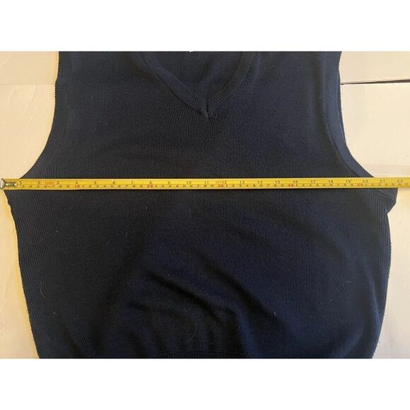 Mcgregor Mens Blue Vest Mcgregor 100% Acrylic Eclectic Grandpa - Picture 4 of 6